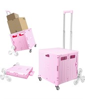 NEW $187 Rolling Storage Cart Pink