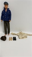 Vintage Ken Doll by Mattel w/ Clothing , 2 pairs