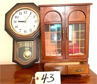 Jewelry Box, Wall Clock