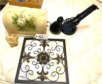 Decorative Box, Shell, Lamp, Etc.