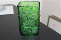 A Green Glass Vase