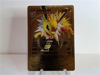 Pokemon Card Rare Gold Jolteon Gx