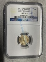 2013 5$ eagle, MS70