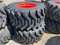 (2) New 26x12-12 NHS Tires On Wheels