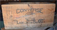 Vintage converse shoe shipping box