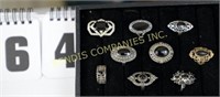 Vintage Jewelry Onyx Rings (9)