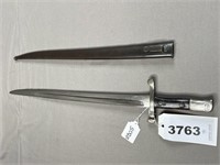 Portuguese Model 1885 Guedes W/Metal Scabbard