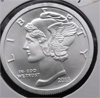 1 OZ .999 SILVER ROUND