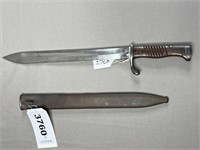 German Model 1898/05 Butcher Blade W/Metal Scabbar
