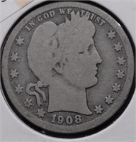 1908 BARBER QUARTER G