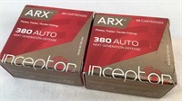 (2x the bid)ARX Inceptor Next Gen Defense 380 Auto