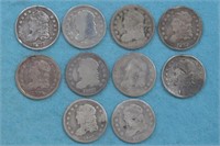 10 - Capped Bust Half Dimes