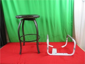 bar stool, & toilet safety rail