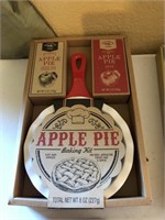 Unopened apple pie baking kit