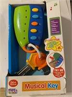 Baby toy musical key