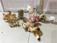Piggy Banks, Figurines, Ceramic