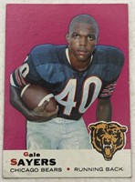 (J) 1969 Topps Gale Sayers Chicago Bears Football