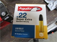 500 RNDS-- .22 SUPER EXTRA LONG RIFLE SOLID POINTS