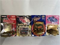 NASCAR collectibles 4 pcs