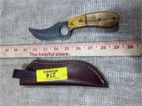 Damascus Hunting Knife 8"