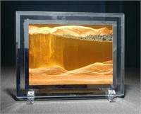 YAIHE Sand landscape by flowing sand 3D Art