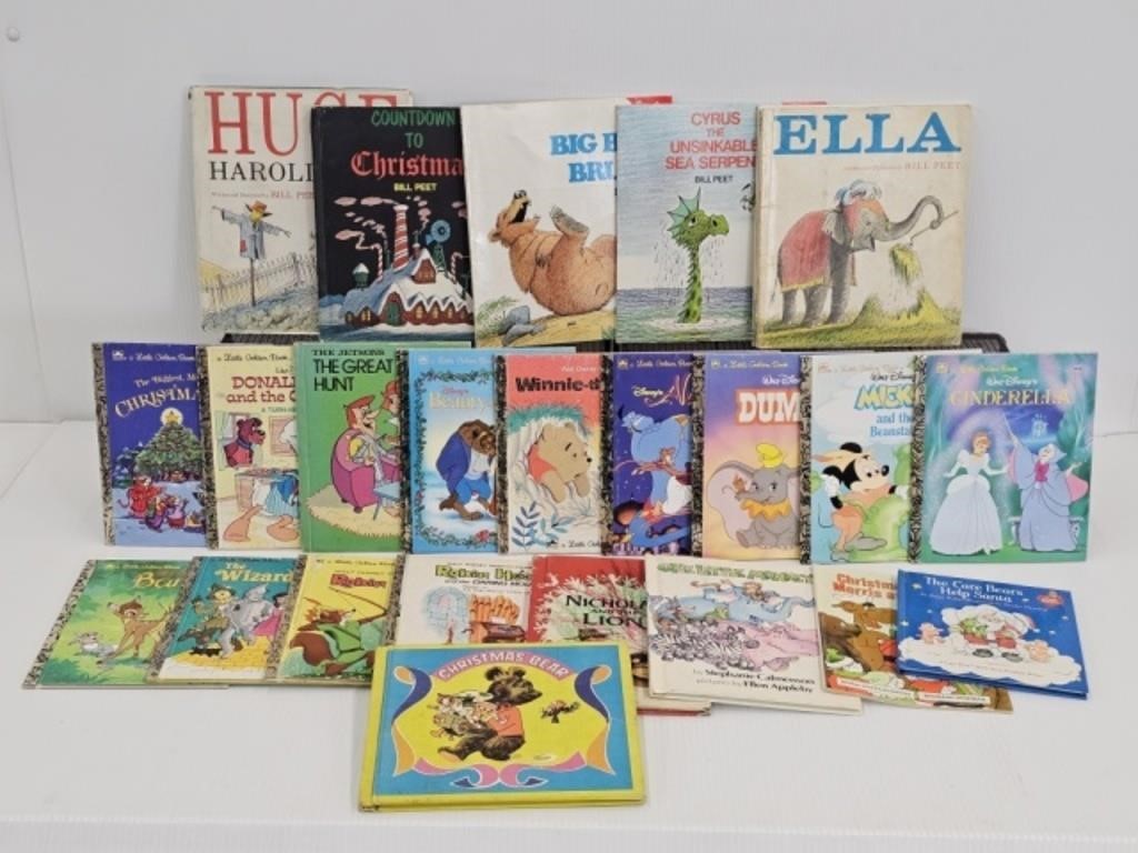 20 PLUS CHILDRENS BOOKS INCLUDING BILL PEET