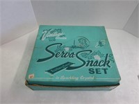 Vintage Serva Snack Set in original box