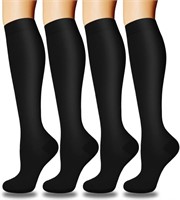 Compression Socks 4 Pairs Support Circulation