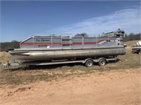 Monarch Pontoon Boat with 90 HP