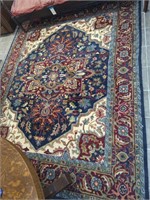 (2) 115" X 92" AREA RUGS