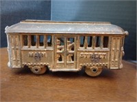 AC Williams cast iron Main Street trolley still