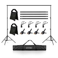 Photo Backdrop Stand, 6.5x10ft Background Stand