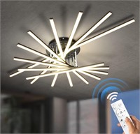 $160 115W Dimmable Modern LED Ceiling Light, 45.1"