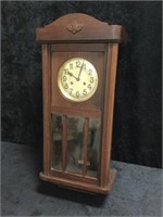 English Wood Wall Clock