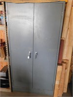 P729-  Metal Tool Cabinet  Contents Not Included