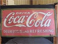 Coca Cola - "Delicious & Refreshing" Sign
