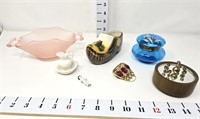 Glass Decor, Holland Shoe, & Miniatures