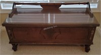Cedar lined Blanket Box with beautiful accents