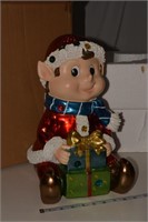 Elf with Presents - Statue