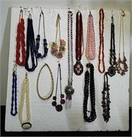 Group of necklaces