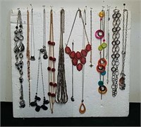 Group of necklaces