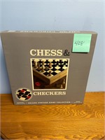 Chess & Checkers Board
