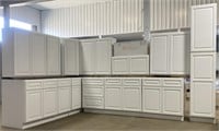 (WE) Newport White Premium Kitchen Cabinets