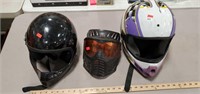 Paintball and Motorcycle Helmets