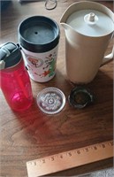 Vtg Tupperware pitcher cups and more