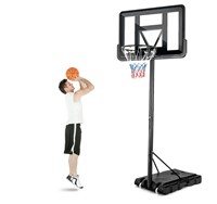 Retail$280  Portable Basketball Hoop  Adjustable