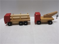 2 STOCK WOODEN TOYS