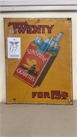 177. sunshine cigarettes Metal