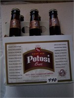 6 Pack Potosi Bottles in Carrier, Potosi Pilsner 6