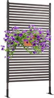 Metal Outdoor Privacy Screen  3 ft W x 6 ft H